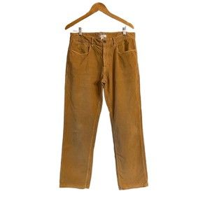 Peter Millar Crown Corduroy Five Pocket Pants Brown Sz 34x31 Pima Cotton